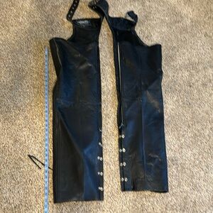 UNIK Men’s Leather Motorcycle Chaps